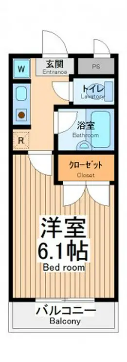 ガーデンホーク 1階階 間取り