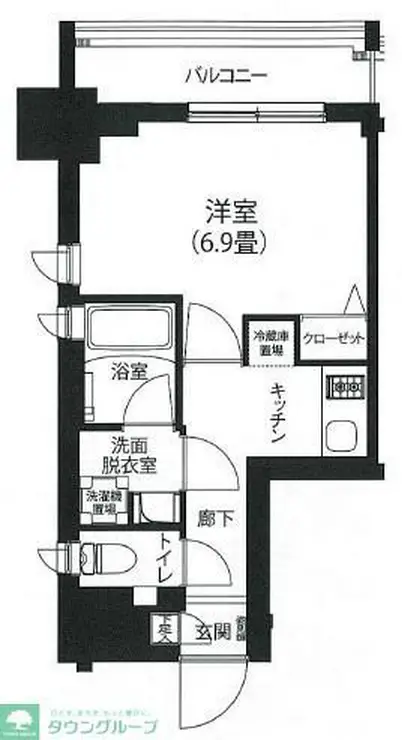 アイル プレミアム駒込 8階階 間取り