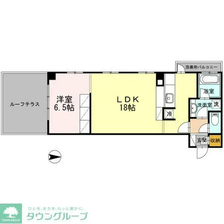 TSKY 3階階 間取り