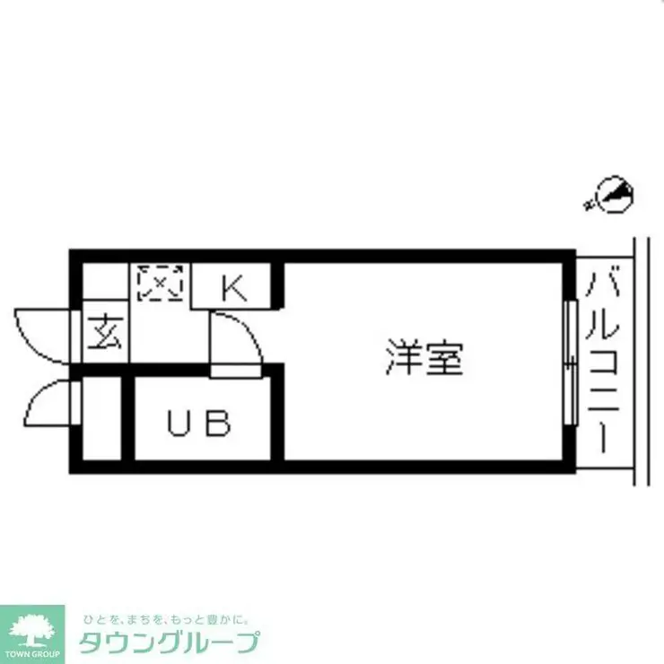 TOP行徳第5 4階階 間取り