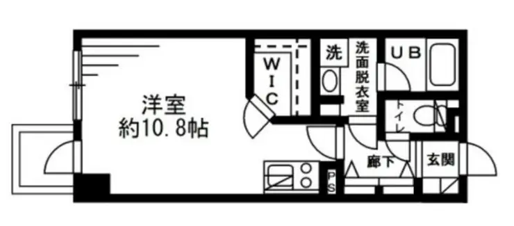 レジディア六本木檜町公園 3階階 間取り