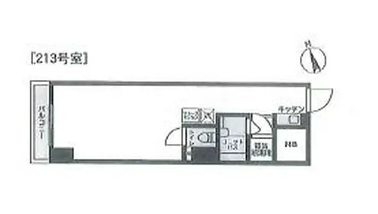 DIKマンション新橋 2階階 間取り