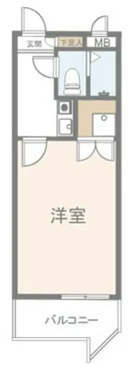 マシャンブル川口 3階階 間取り