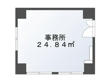 オクムラビル(ワンルーム/5階)の間取り写真