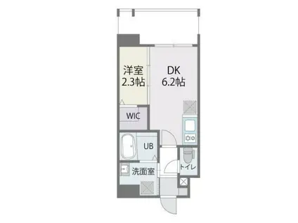 アルティザ箱崎駅前(1DK/5階)の間取り写真