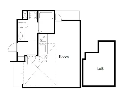 RITS SEKIMACHI(ワンルーム/5階)の間取り写真