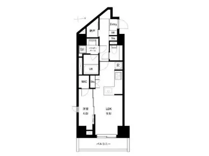 アーバンパーク高井戸(1LDK/7階)の間取り写真