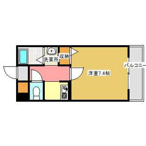 パークスティ八事(1K/3階)の間取り写真