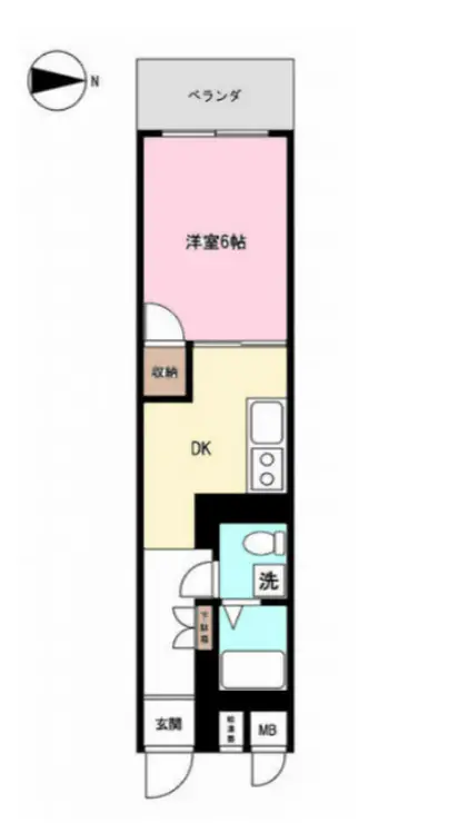 田無マーシャンハイツ 2階階 間取り