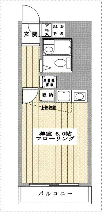 ホーユウコンフォルト飛鳥山東 2階階 間取り