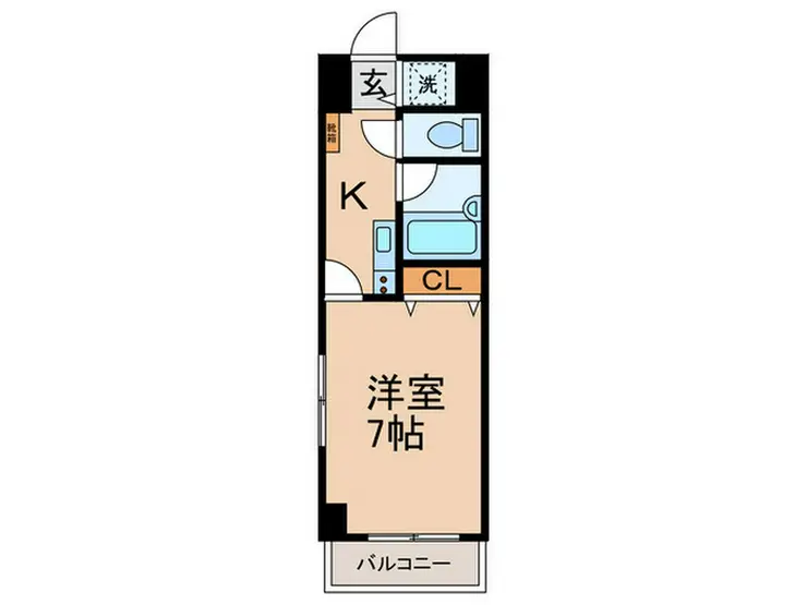 セシーズイシイ16 4階階 間取り