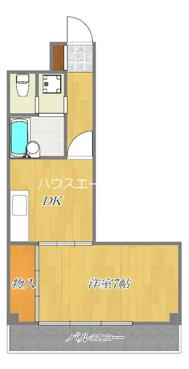 第2エームマンション 5階階 間取り