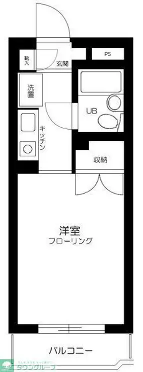 ワールドパレス永福町 3階階 間取り