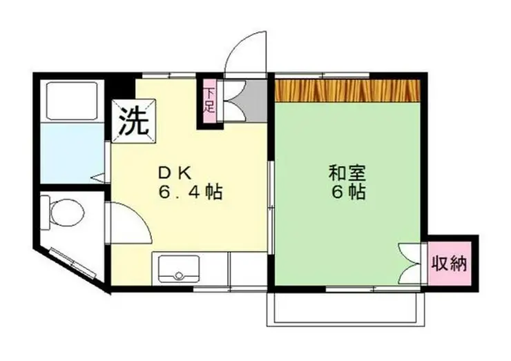 ハイムタカツ 2階階 間取り