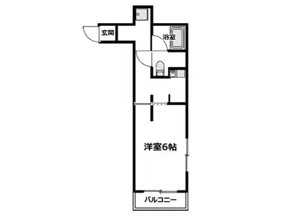 メゾン千寿(1K/3階)の間取り写真