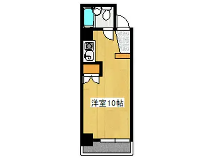 アコード横川(ワンルーム/5階)の間取り写真