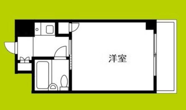 ITRマンション(1K/3階)の間取り写真