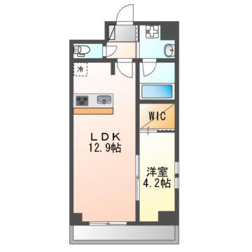 KAYA KIKUI(1LDK/3階)の間取り写真