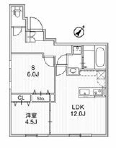 アグライア千石ドゥ(2LDK/5階)の間取り写真