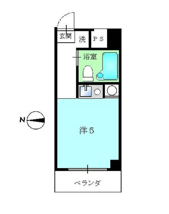 吉野ビル 6階階 間取り