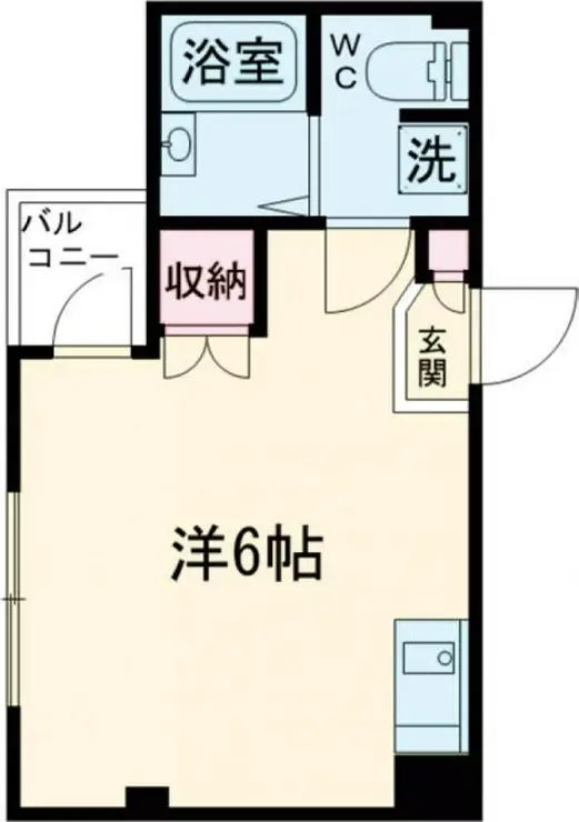 エクセル白鳥 4階階 間取り