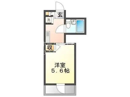 OZプラザ(1K/6階)の間取り写真