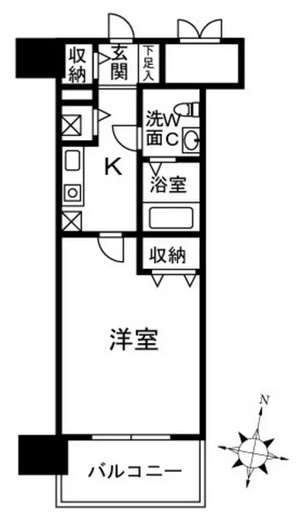 恵ビル 9階階 間取り