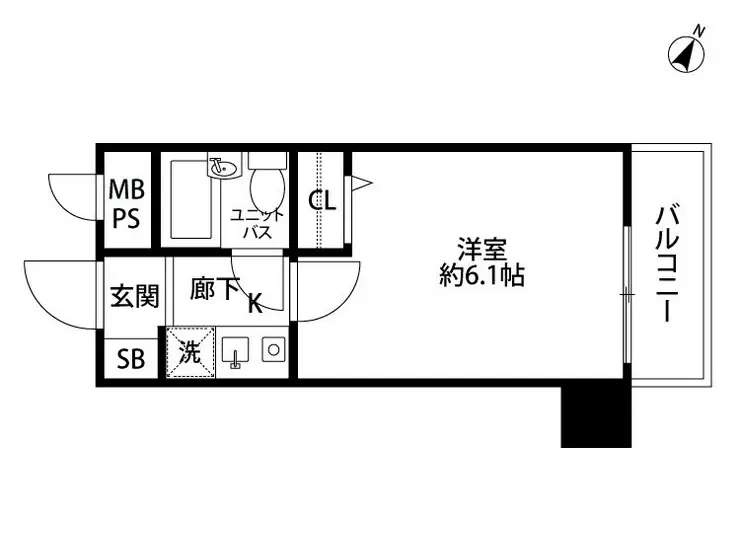 ライオンズマンション都立大学第2 2階階 間取り