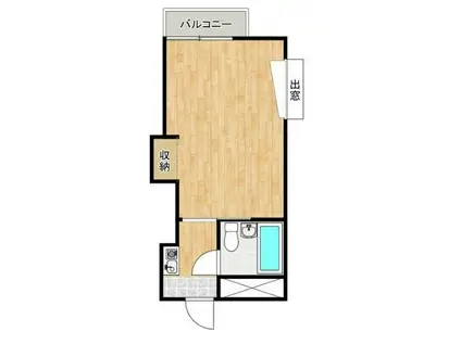 サンシティ金池(1K/9階)の間取り写真