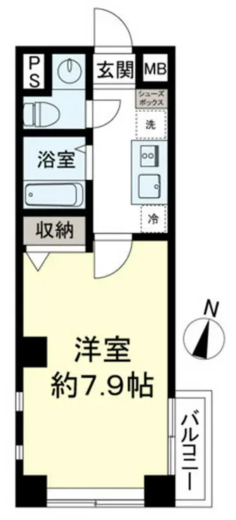 モン・シャトー高円寺南 1階階 間取り