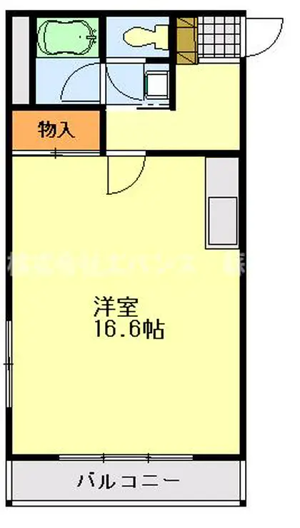 フィールドハウス末広弐番館 2階階 間取り