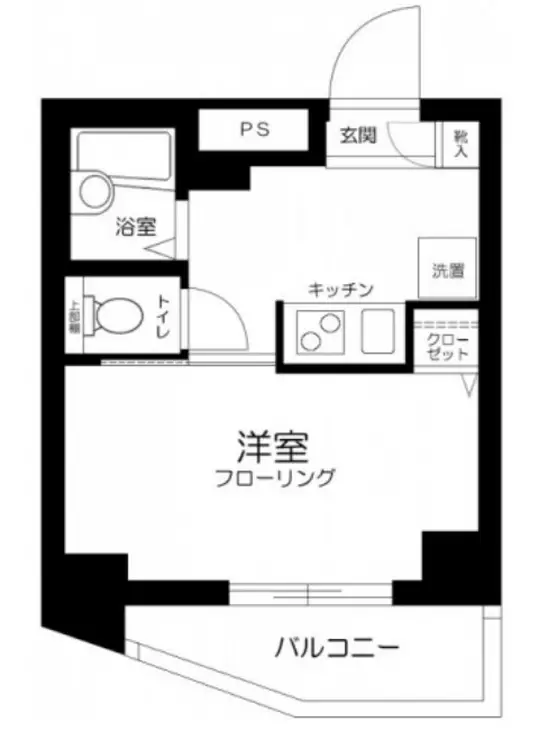 スカイコート大塚第2 2階階 間取り