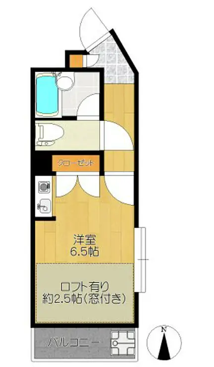 パークプレゾンス 4階階 間取り