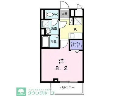 ジョリエメゾン千石(1K/2階)の間取り写真