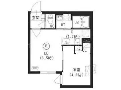 セフィーロ・フィオーレ(1LDK/2階)の間取り写真