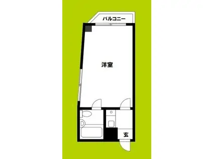 リバーサイド東梅田(1K/7階)の間取り写真
