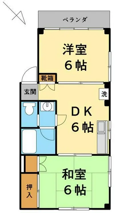 シャルムT 3階階 間取り