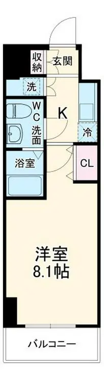 コート八千代台 3階階 間取り