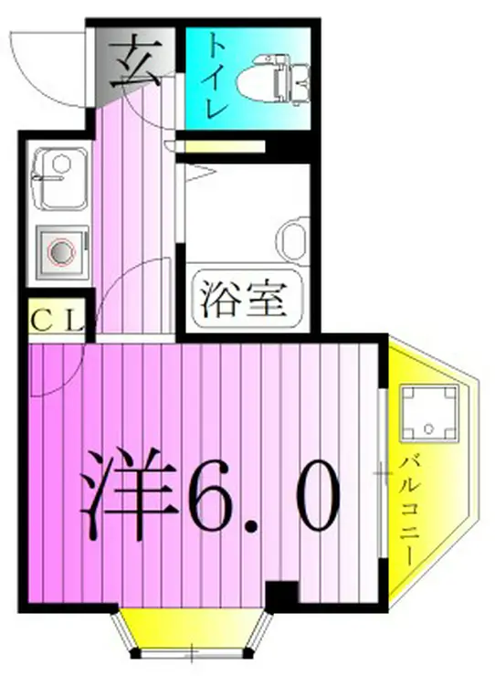 エーデルブルーメ開道 1階階 間取り