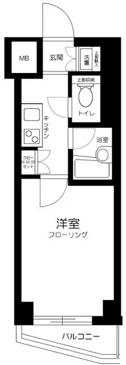 ルーブル大森山王 6階階 間取り