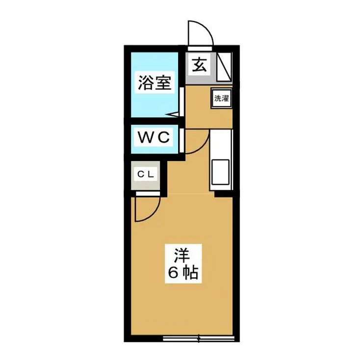 アネスタ新中野 2階階 間取り