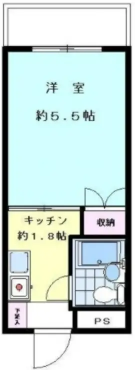 ハイタウン新丸子 3階階 間取り