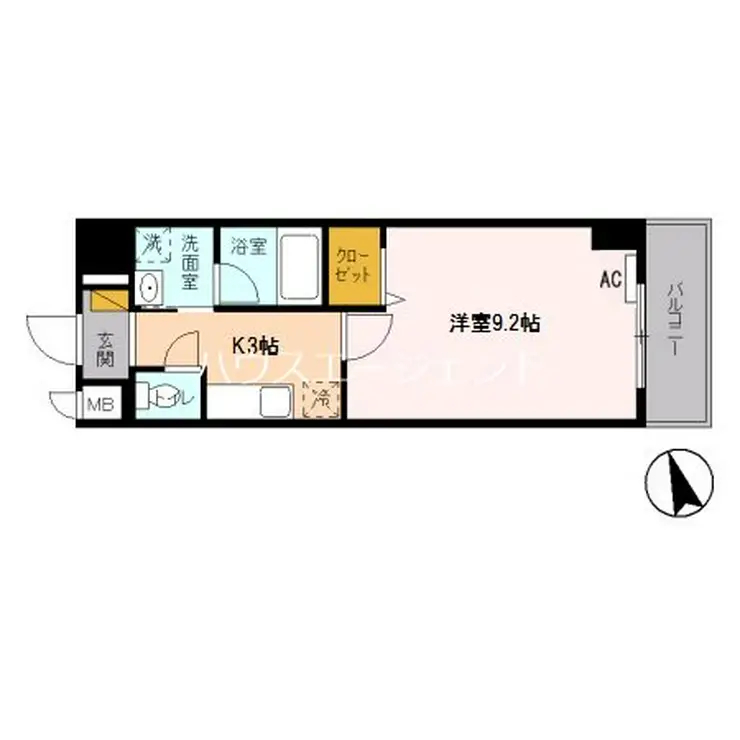 ソシア西葛西 10階階 間取り