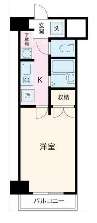 TCRE光が丘 1階階 間取り