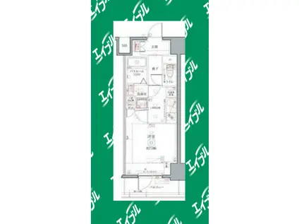 クレヴィスタ名駅南(1K/9階)の間取り写真