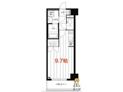 PORTOPARTIREYOKOHAMA(ワンルーム/8階)の間取り写真
