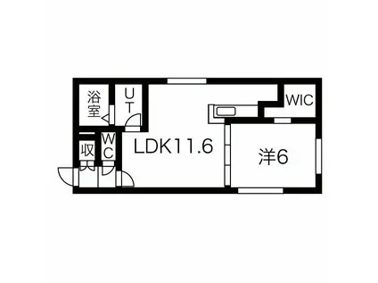 L/R N18 エルアール(1LDK/5階)の間取り写真