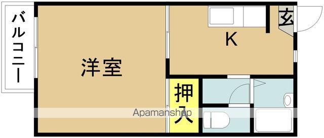 アイラックタウニィ(1K/2階)の間取り写真