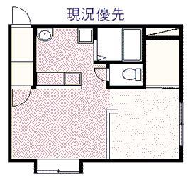 TIRAMISU B(1DK/1階)の間取り写真