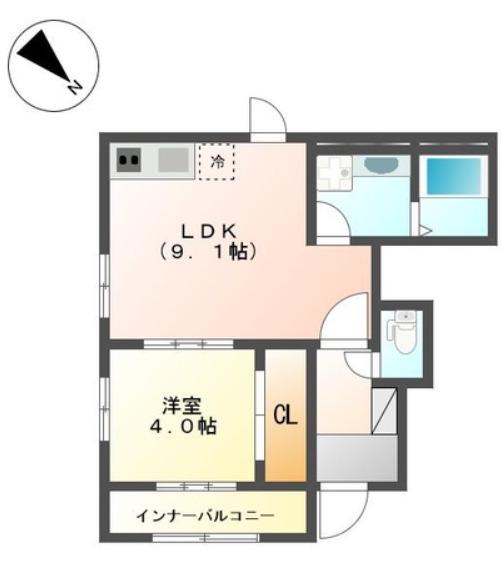 ARIETTA-アリエッタ-(1LDK/1階)の間取り写真
